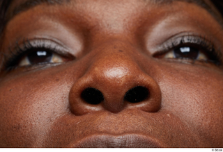Photos Saquita Lindsey HD Face skin references nose skin pores…